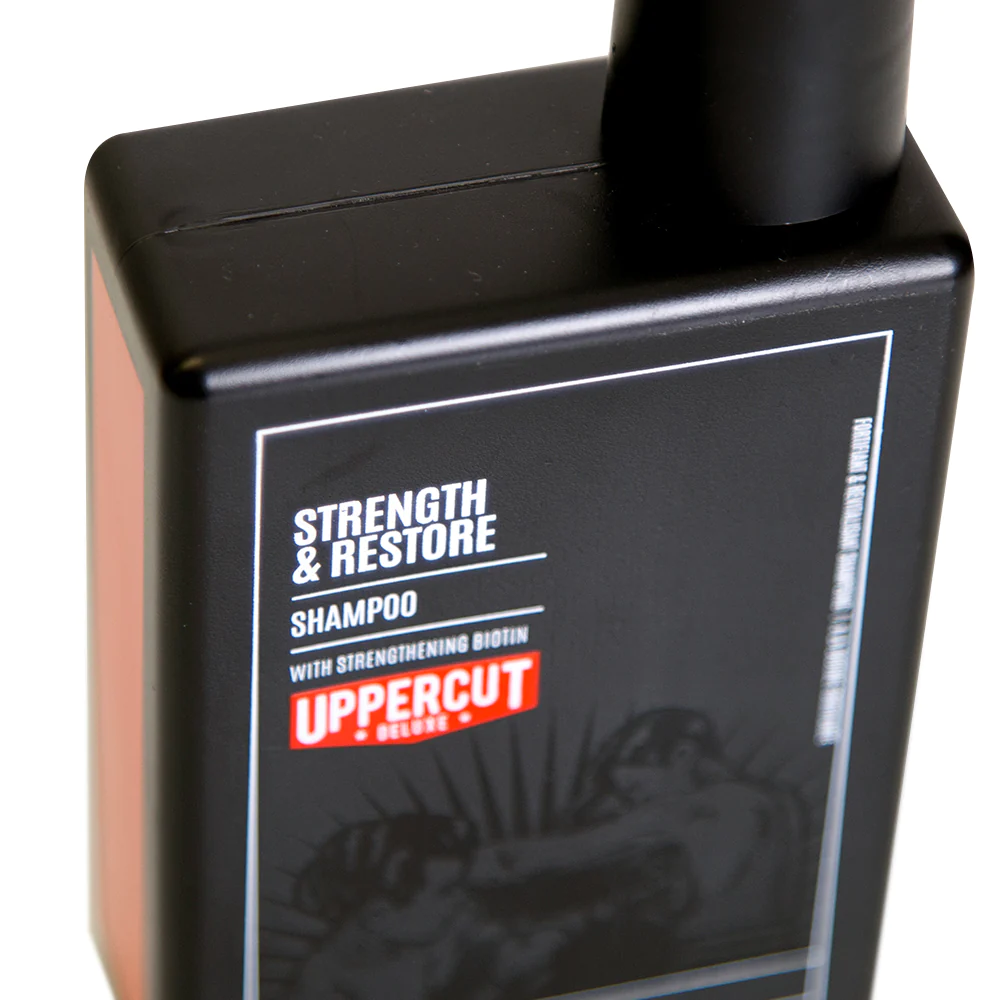 Uppercut Deluxe Strenght & Restore Shampoo - Posilující šampon 240 ml